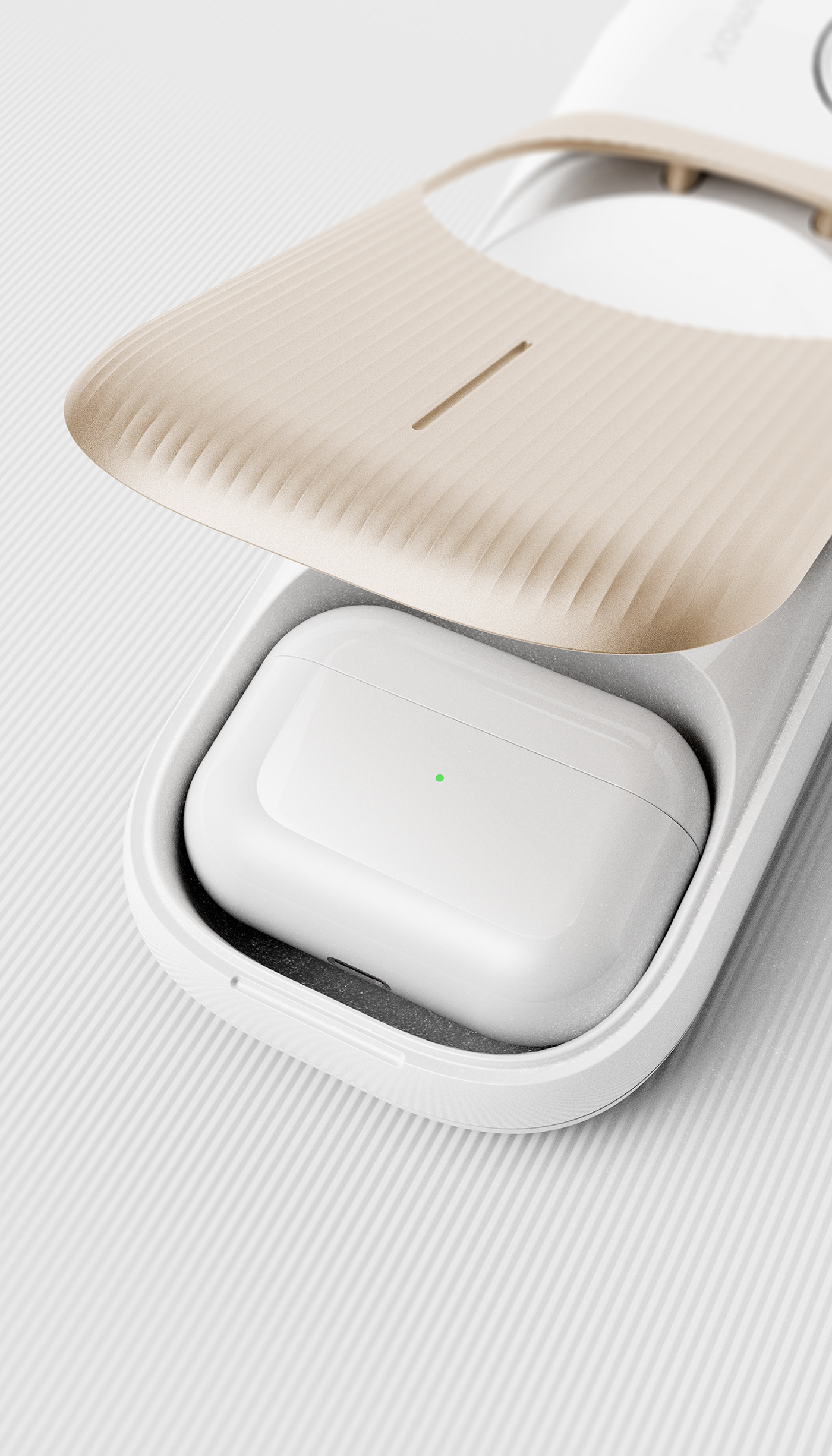 airpods apple charger iphone iwatch MagSafe wireless 产品设计 作品集 工业设计