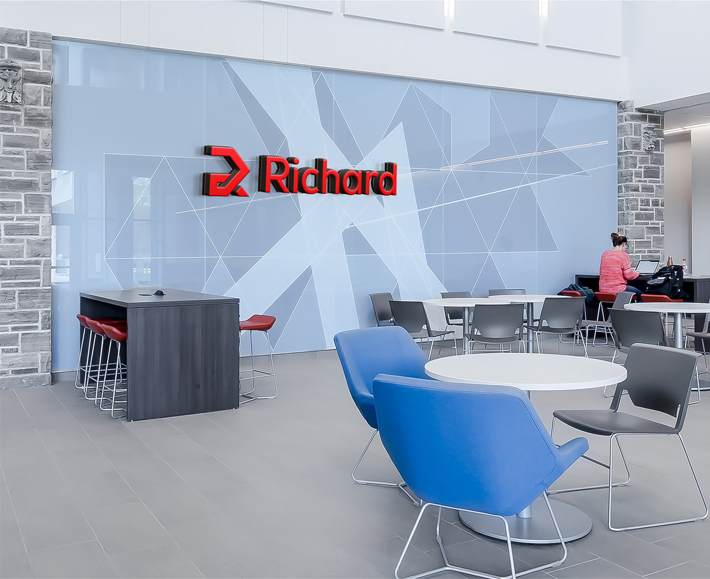 Richard - real estate Logo design & identity Design