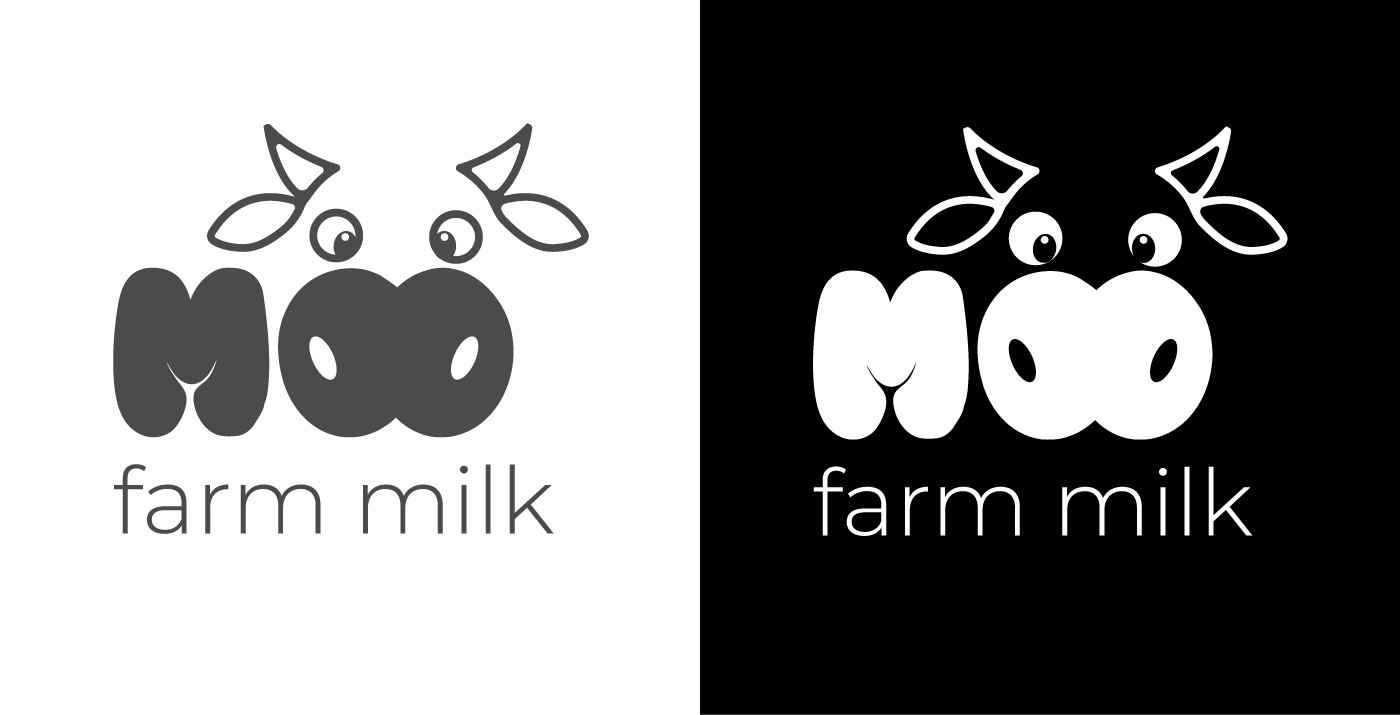 beverage bottle brand identity drink farm Logo Design Logotype milk Packaging product design 