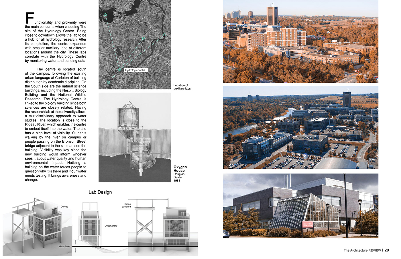 architecture design building magazine phenomenology Render lumion Rhino water ottawa