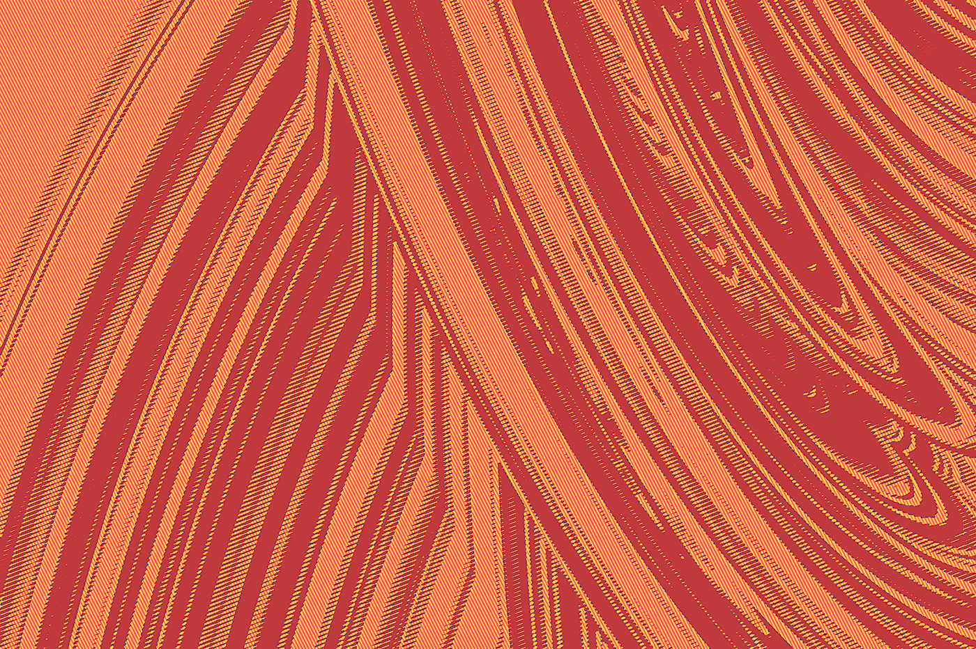 fractal red pattern