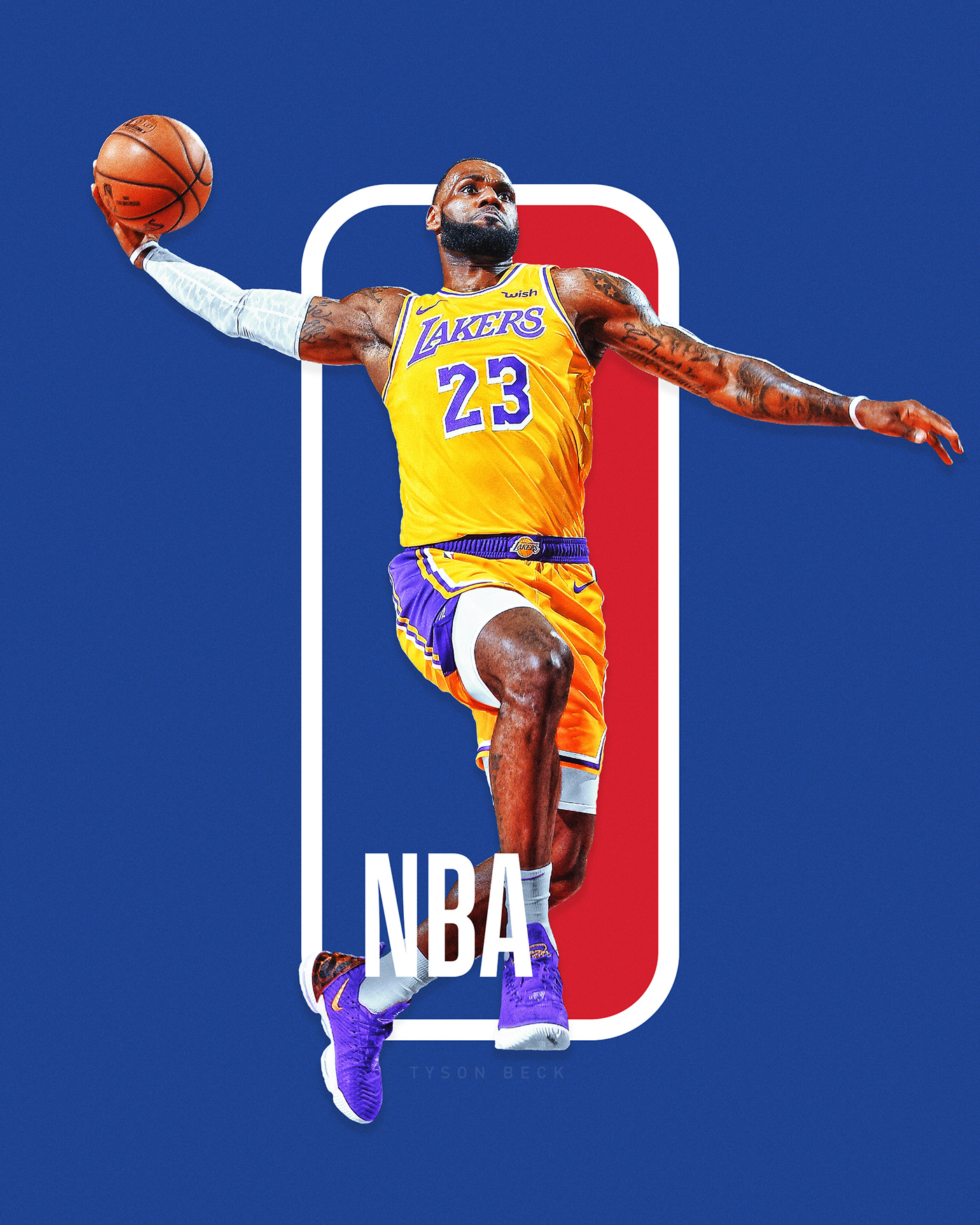 The Next Nba Logo Nba Logoman Series On Behance