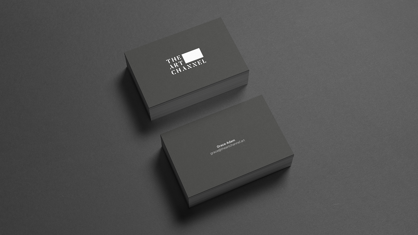 The Art Channel Business card