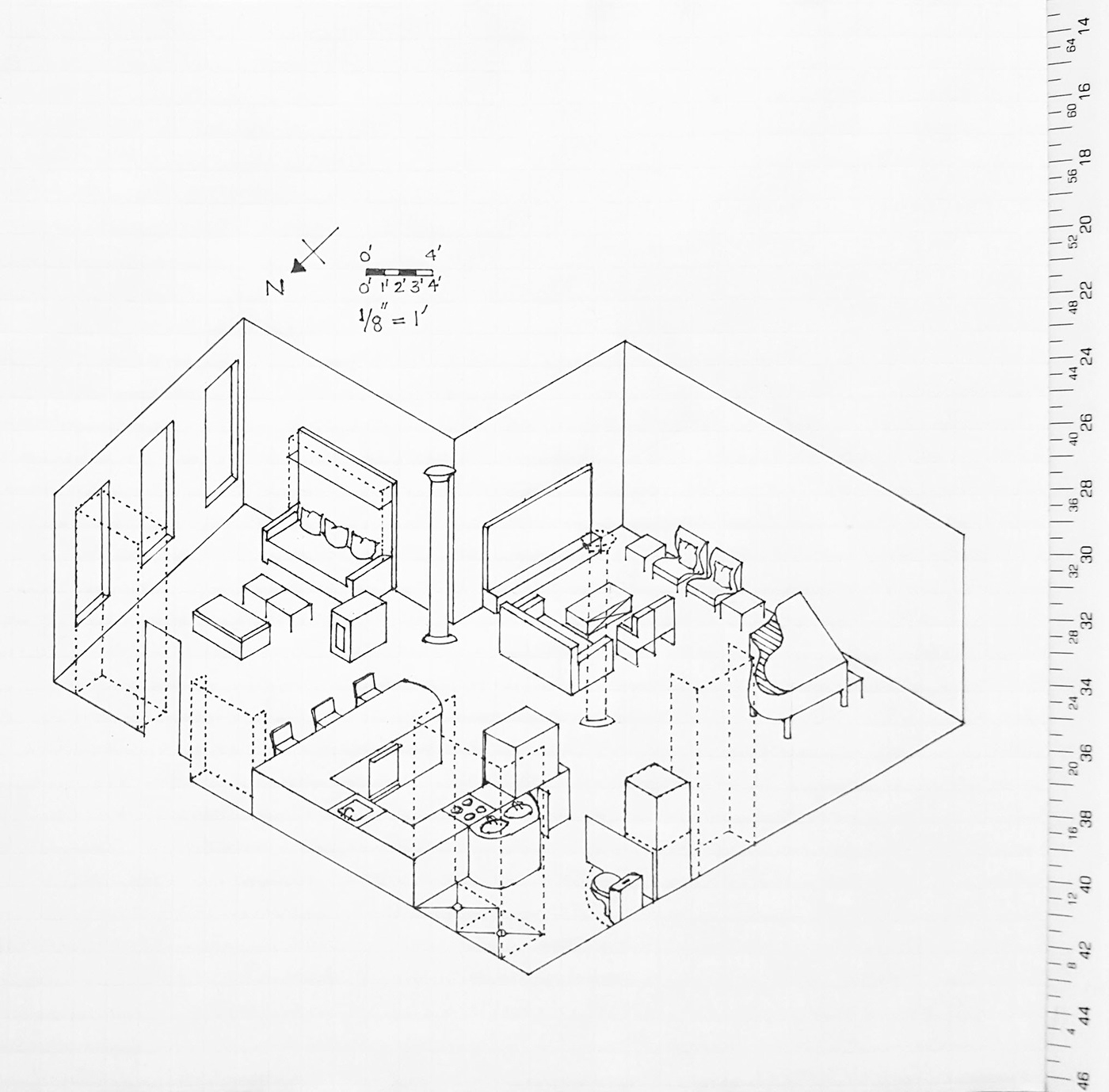 small space interior design  studio layout