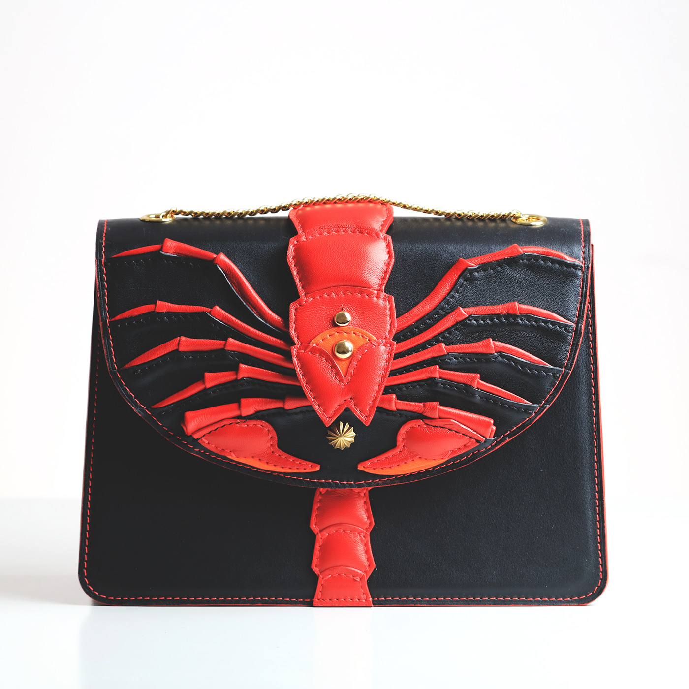 scorpio constellatoin scorpion shoulderbag fashioneditoral fashionaccessory handbag leathergoods leathercrafts australiandesign