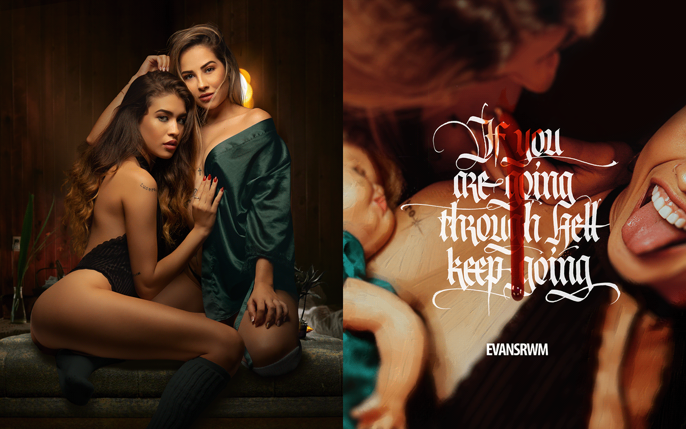 ass boudoir colombia evansrwm model photoshop poster retouch sexy tendencies