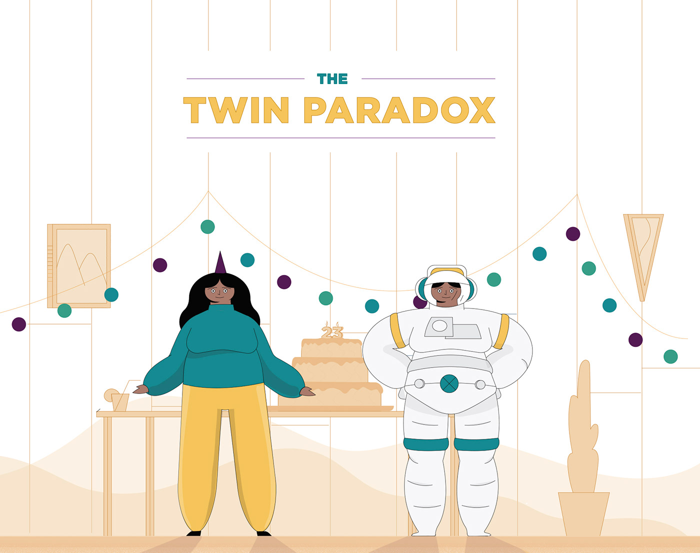 TED-Ed: Einstein's Twin Paradox on Behance