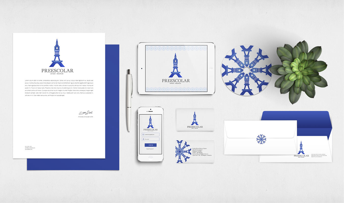 diseño francia torre identidad logo marca branding 
