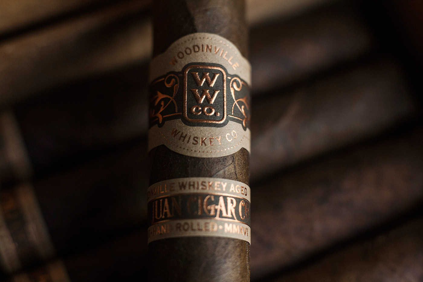 Packaging cigar Whiskey