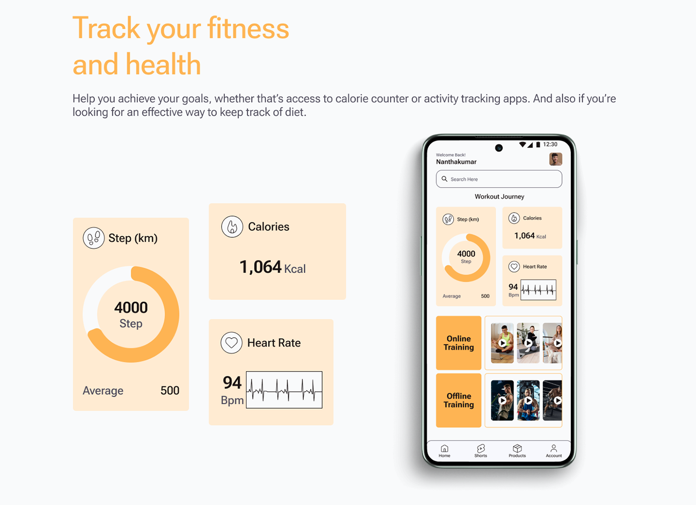 UI/UX ui design fitness fitness app Figma gym workout exercise Mobile app ux