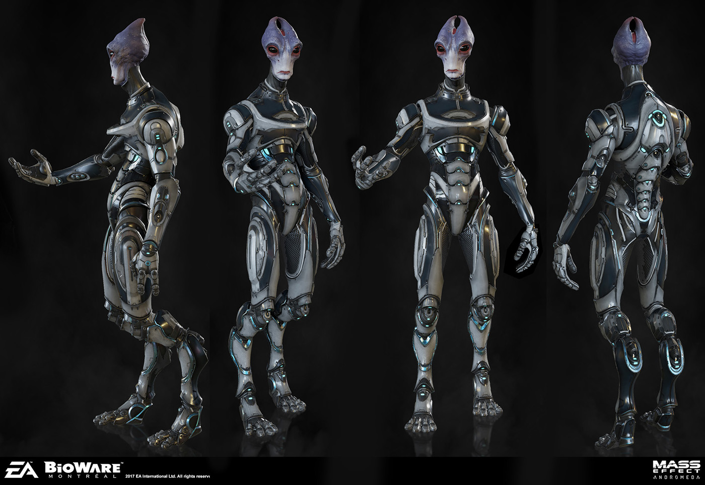 Salarian alien Armor mass effect Andromeda