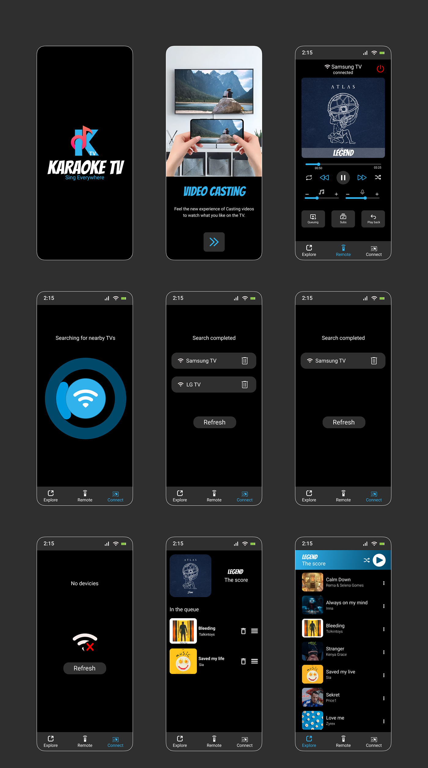 ux/ui Figma user interface Mobile app application user experience app design mobile screenmirrroring