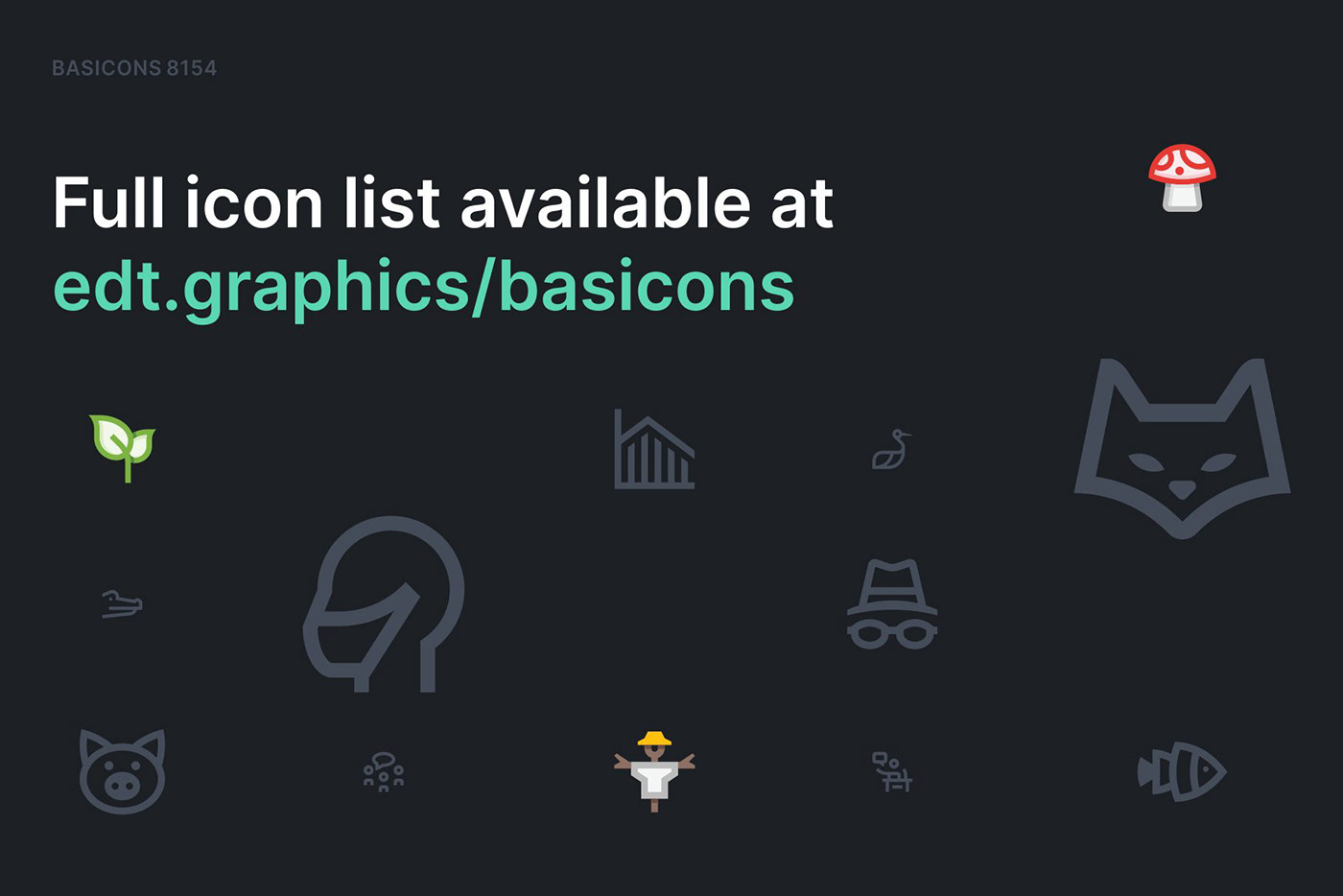 basicons bundle Collection color icons line solid svg UI vector