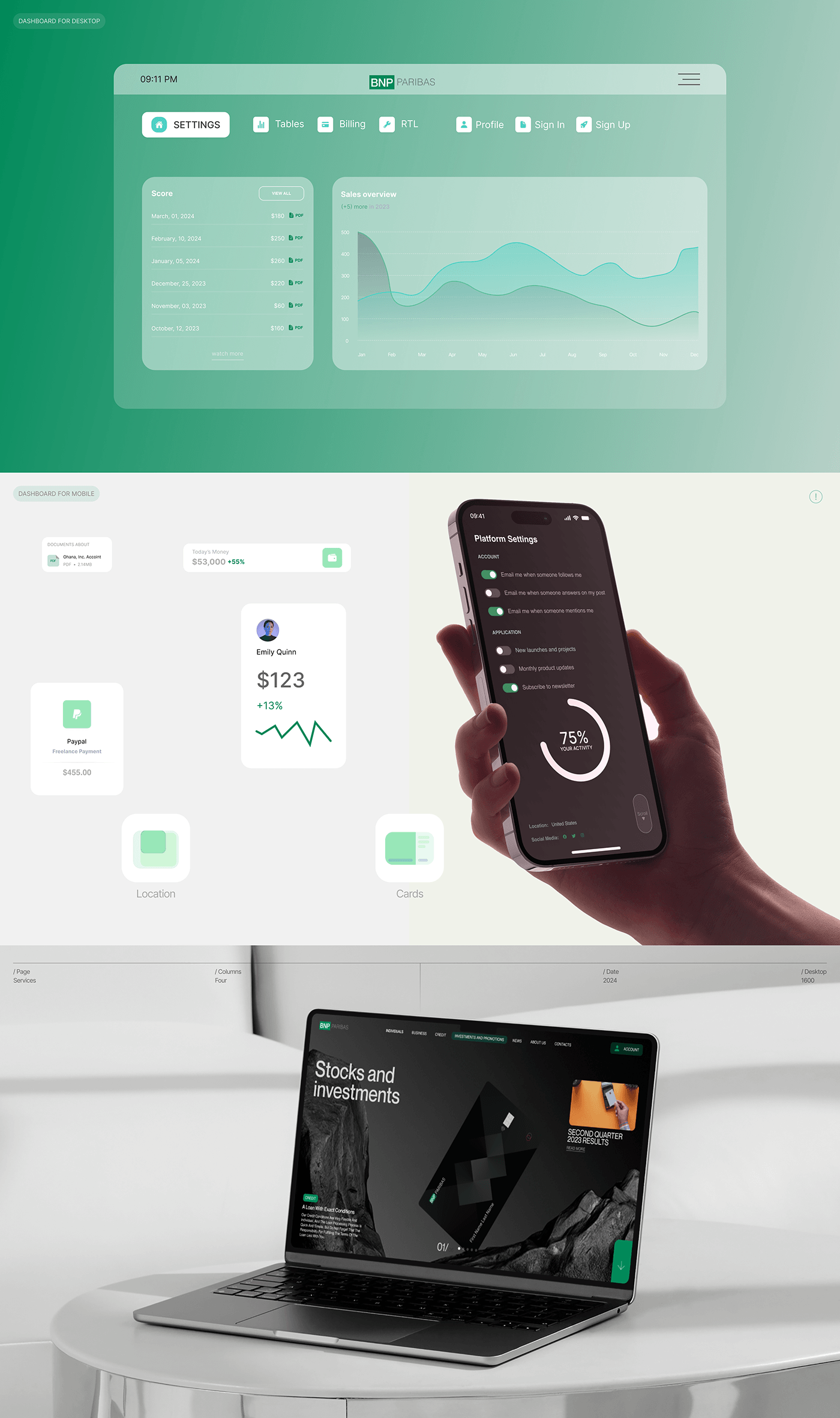 banking UI/UX finance Web Design  Website user interface Experience Figma Mobile app user experience