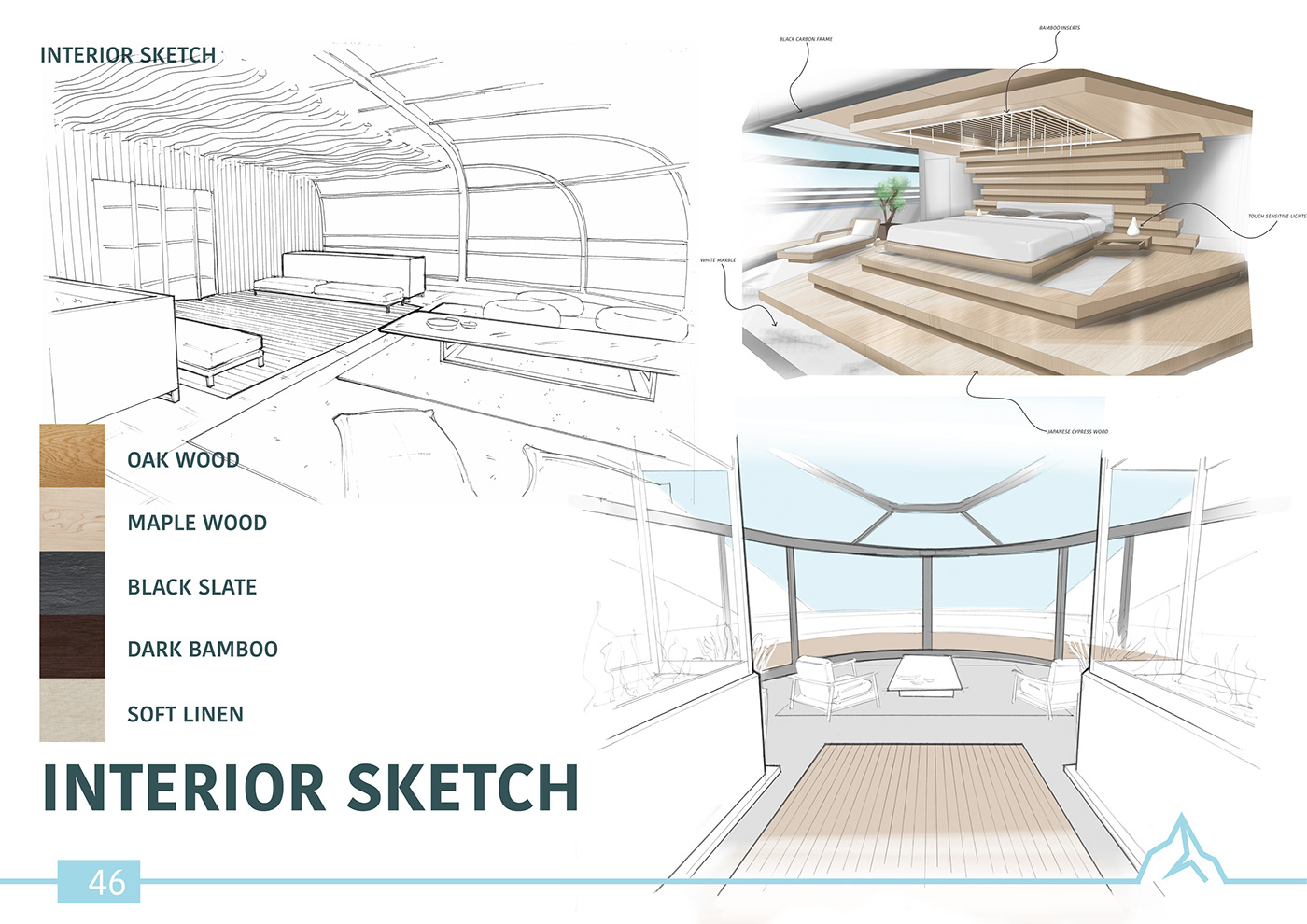 yacht design Interior Engineering  transport design luxury exploration