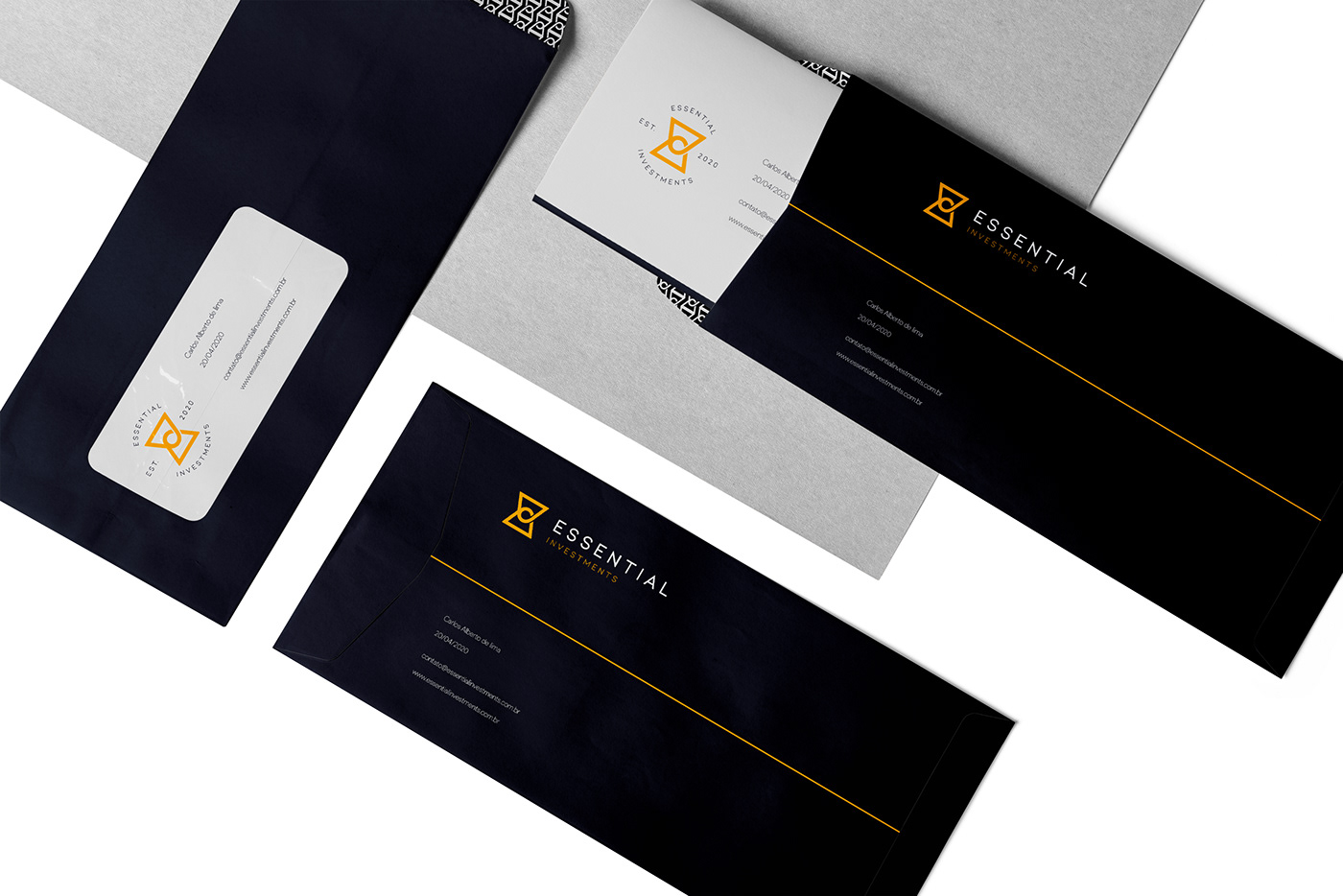 brand logo UI Investments site Web art direction  design finance