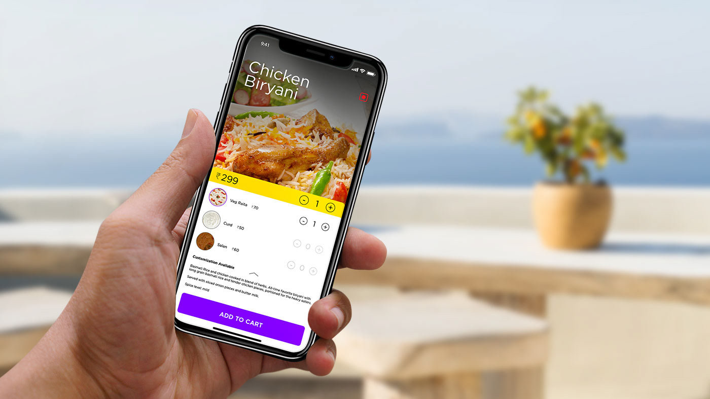 aftereffects animation  application Food  Mobile app motion graphics  restaurant user experience ux