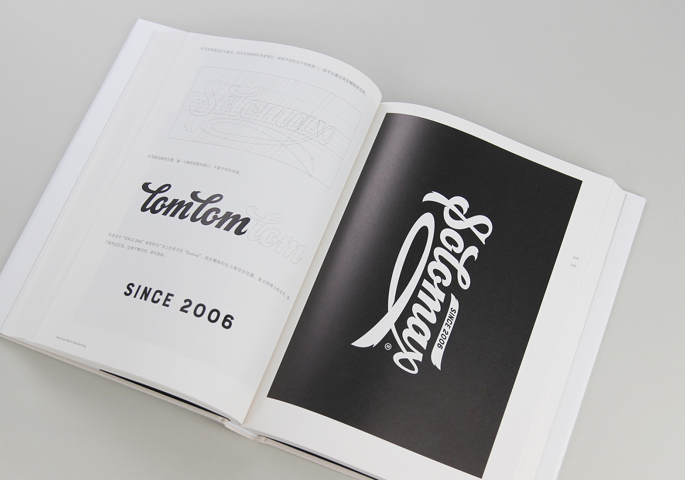 book branding  cover Layout logo logofolio Logotype print text 字体设计