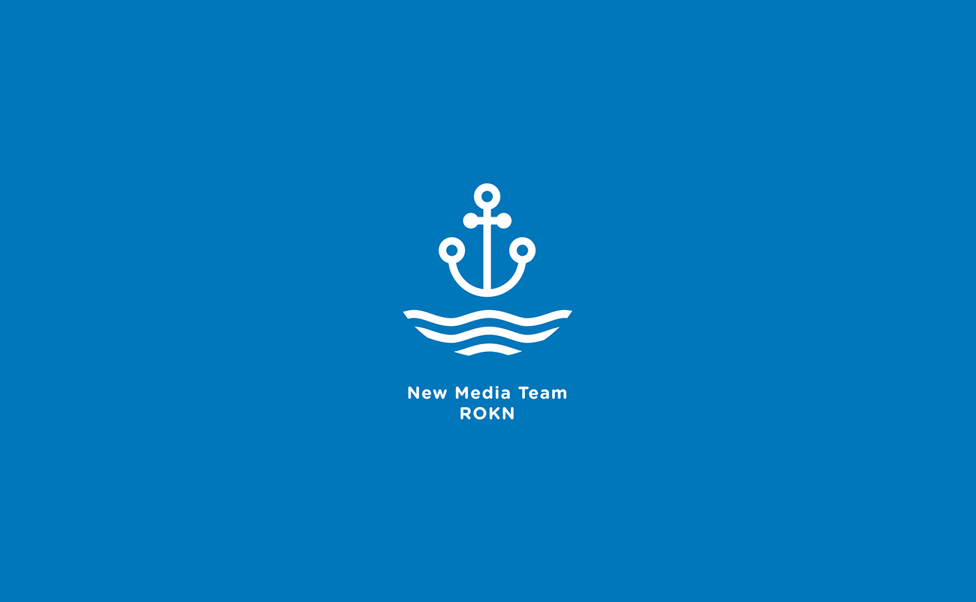 Picto pictogram logo brand navy new media card pattarn poster frame blue yellow round gotham canvas bag