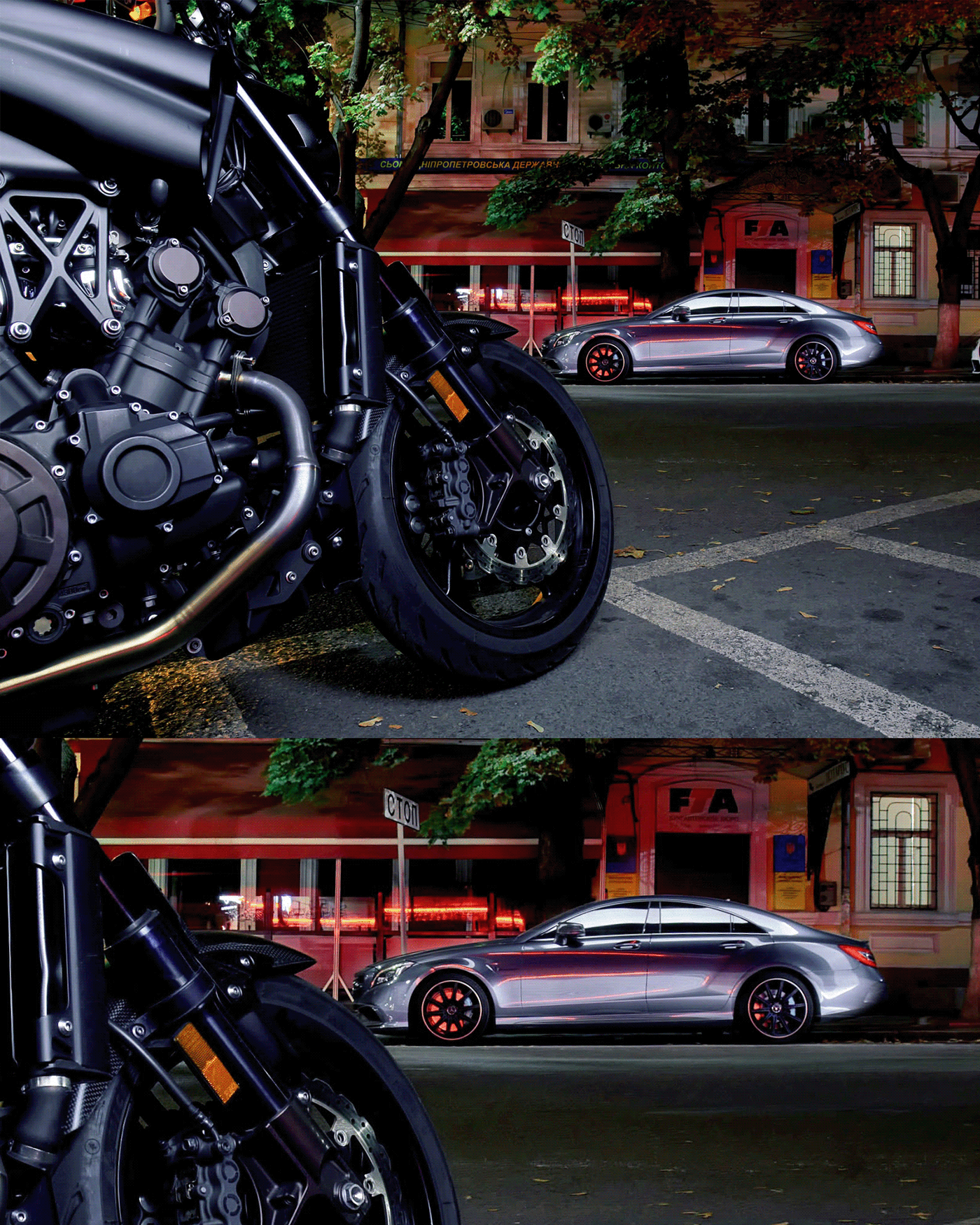 Automotive Photography bike photography Light Photo Mercedes Benz mercedes-benz moto photography v-max 1700 yamaha