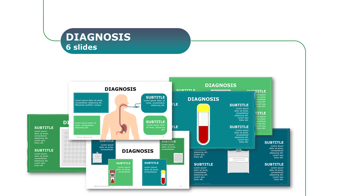 Helicobacter pylori powerpoint template presentation design animated editable medical rxslides bacteriology