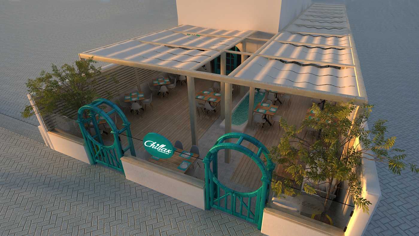 Adobe Portfolio chillax chill relax restaurant egypt heliopolis cairo cafe
