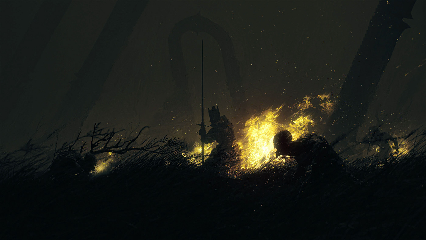 art conceptart dark design fantasy lore painting   skulls videogame