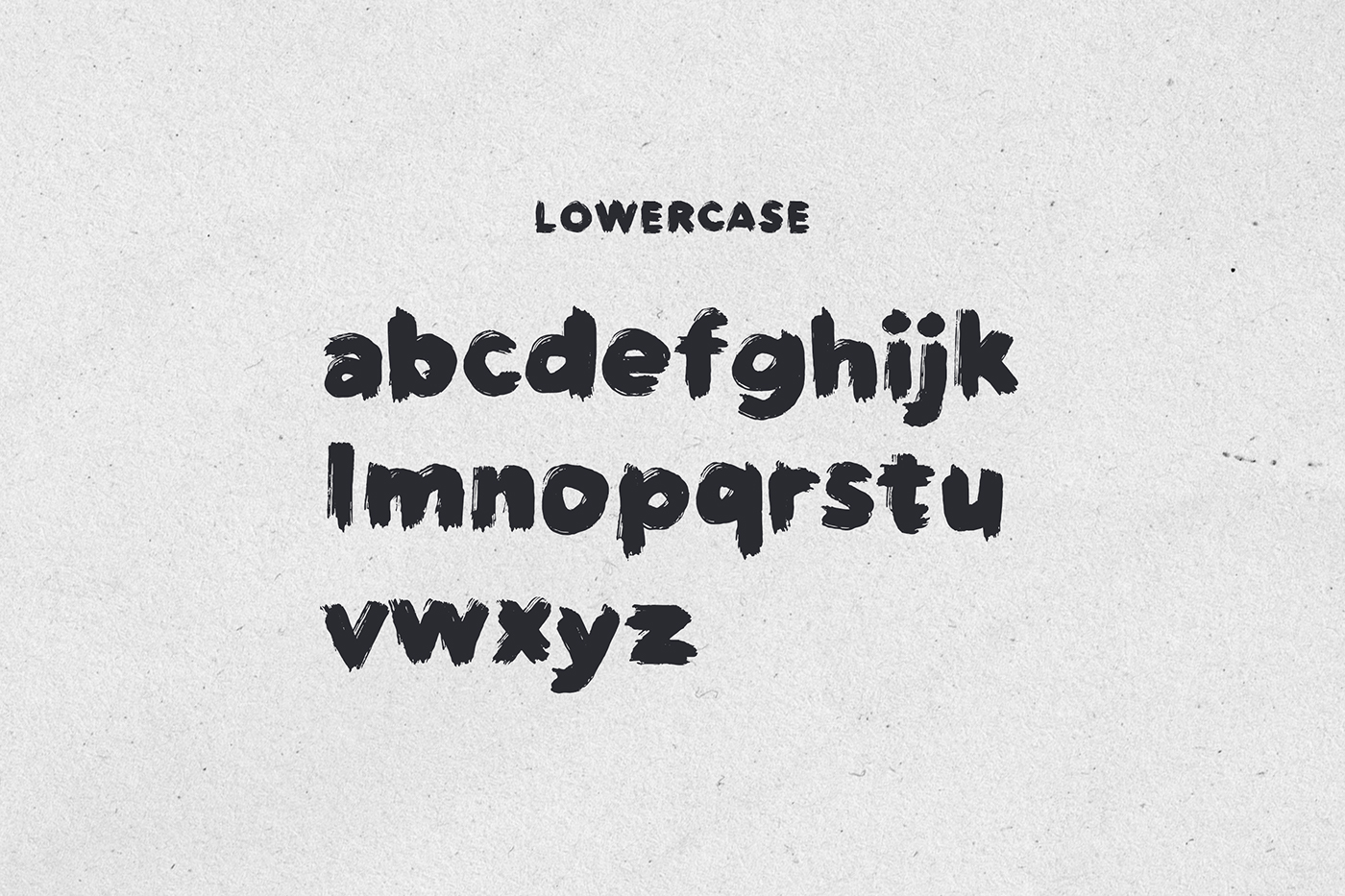 Typeface font brush script hand drawn font painted type type hand drawn type Painted textured brush