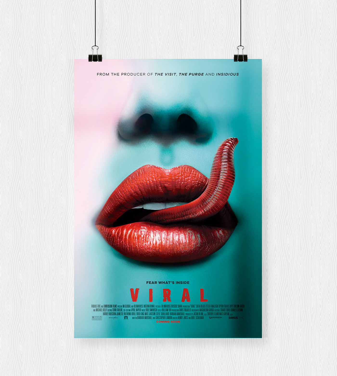 lips Mouth Viral worm movie henryjoost pelicula Cinema teeth horror