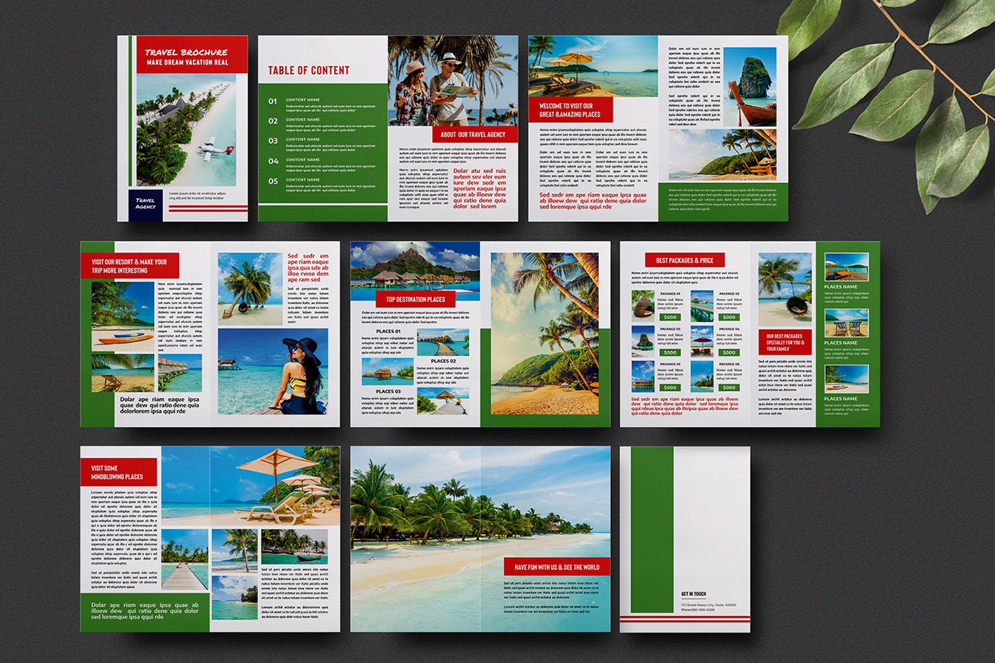 digital iteam editable Marketing flyer photoshop design photoshop template Travel travel agency Travel Brochure Travel Magazine travel marketing