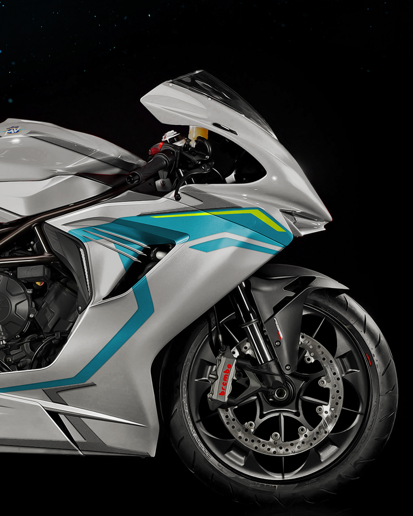 cosmogonie cosmogony designer evdomos motorcycle art mv agusta MV Agusta F3 Simon Designs