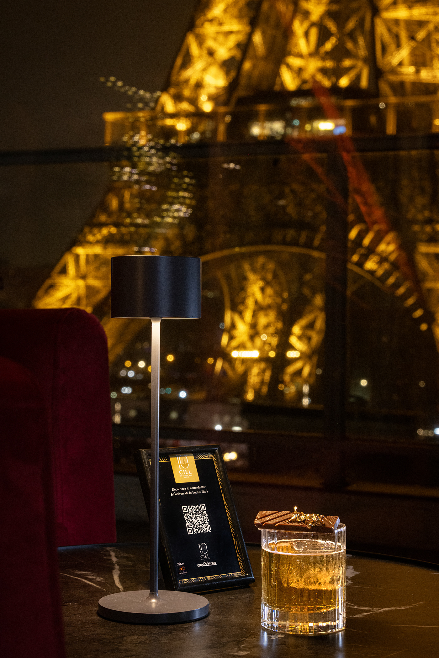 Pullman cocktail tapas Tour Eiffel Photography  photoshoot culinaire Photographie bar drink
