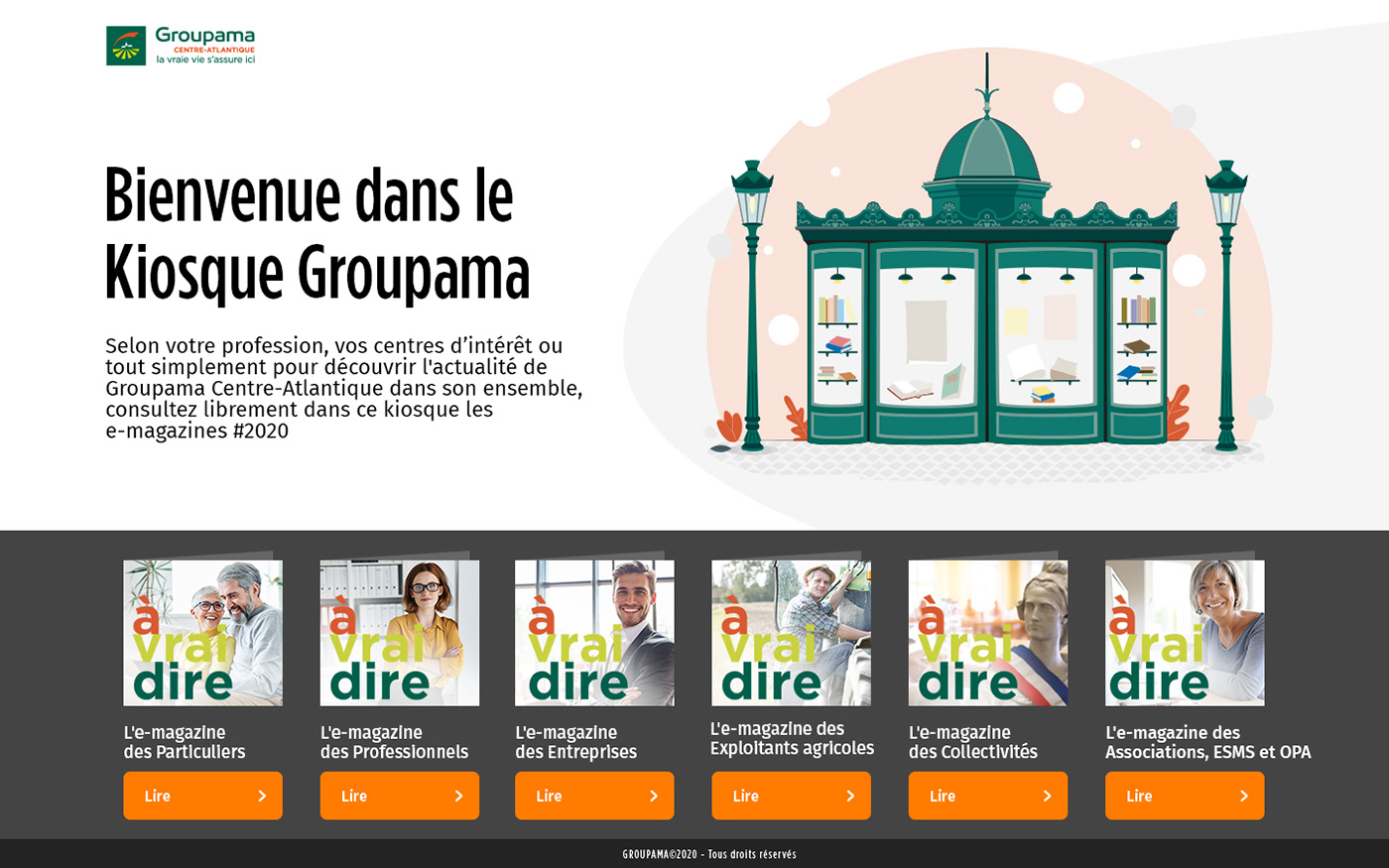 brochure digital green Groupama insurance magazine