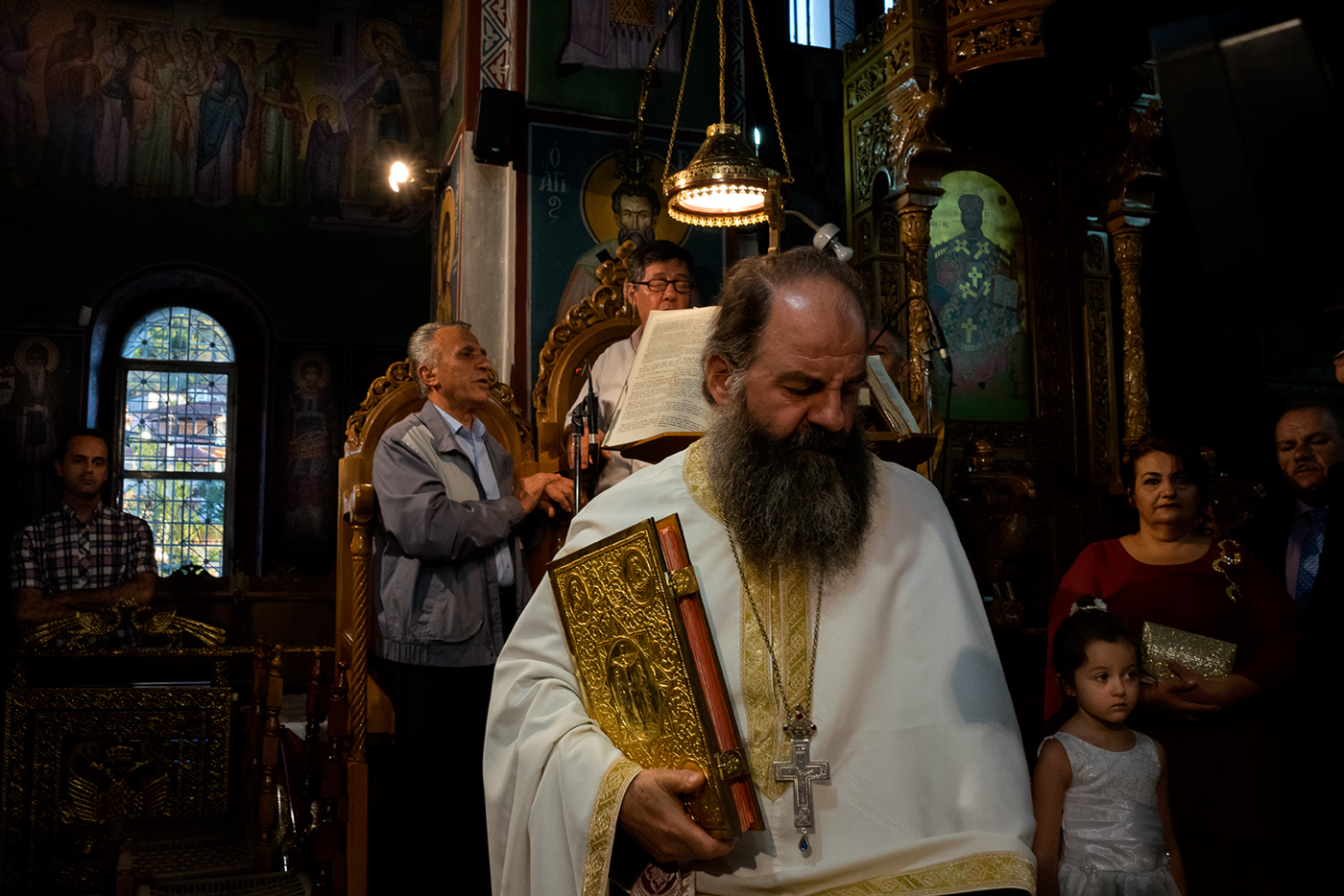 kastraki Greece Meteora mountain church old house old people religion