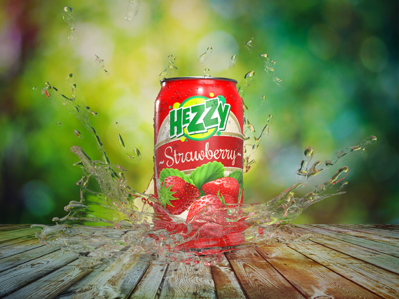 Hezzy Fruit Can Drinks on Behance