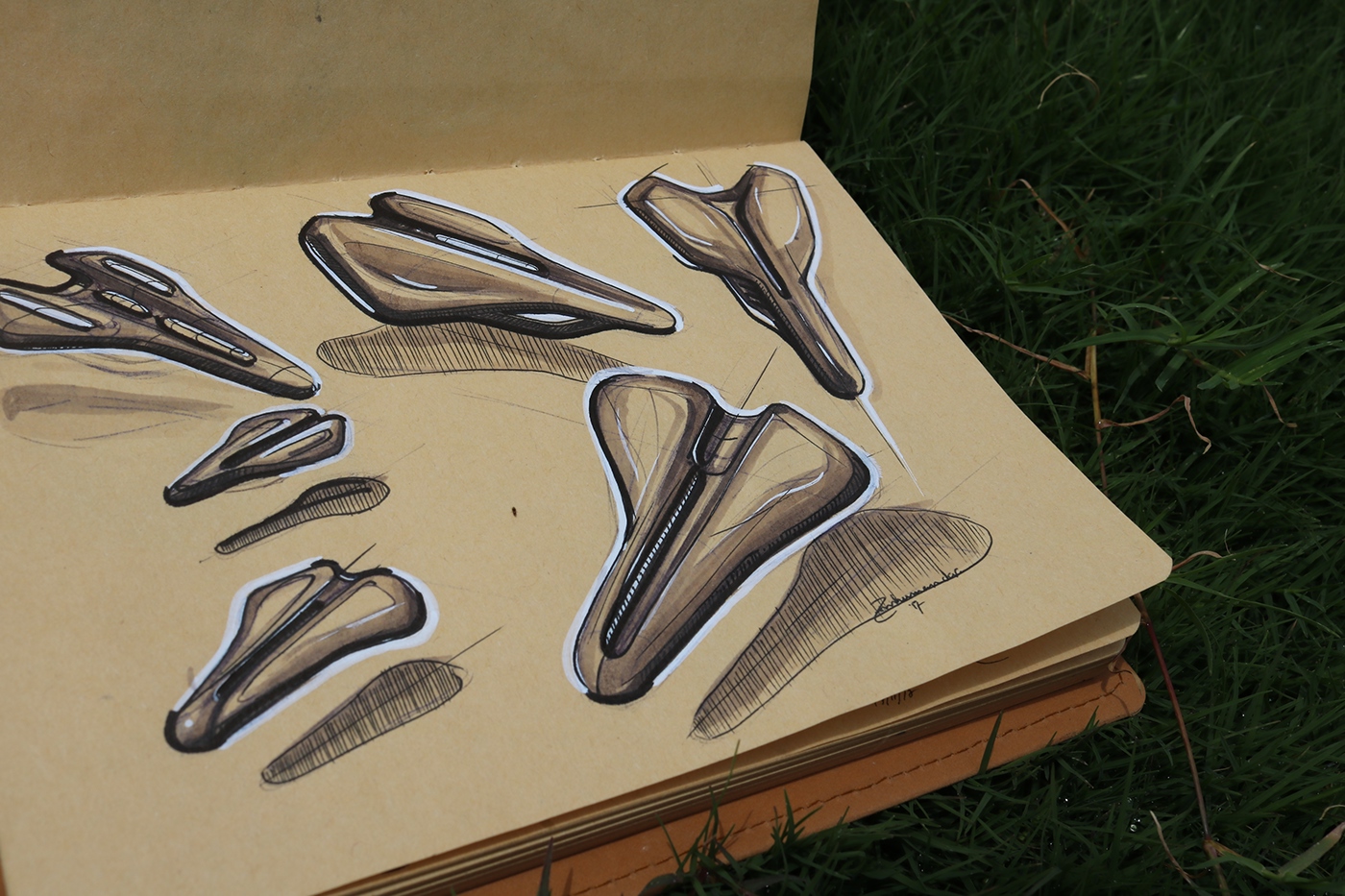 anshuman kumar nid NID national institute of design FLX decathlon shoes sketches illustrations ideations