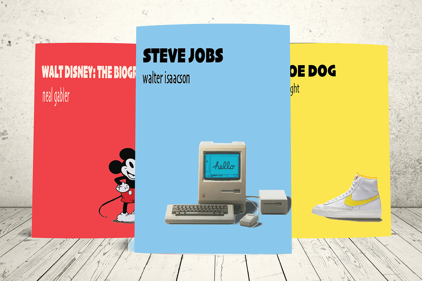 biography inspirational phil knight Steve Jobs Walt Disney