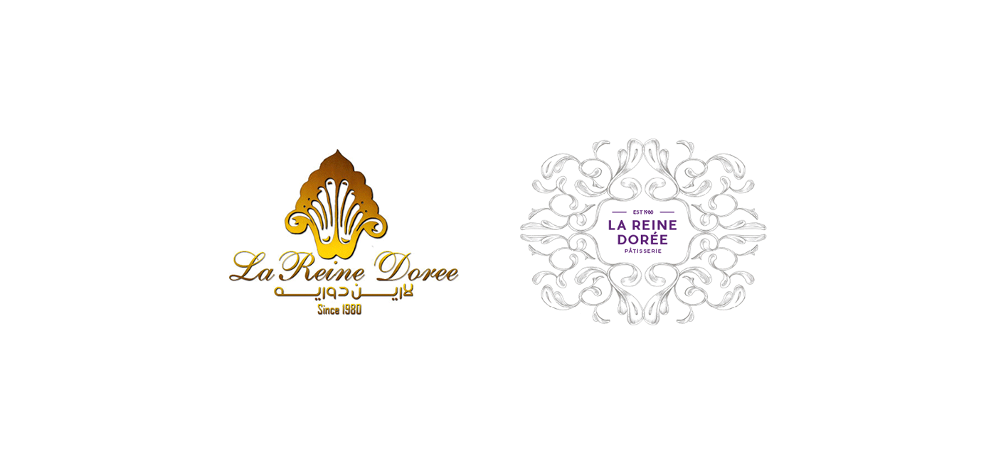 branding  logo illustrations Photography  retouching  Packaging pasteries royal