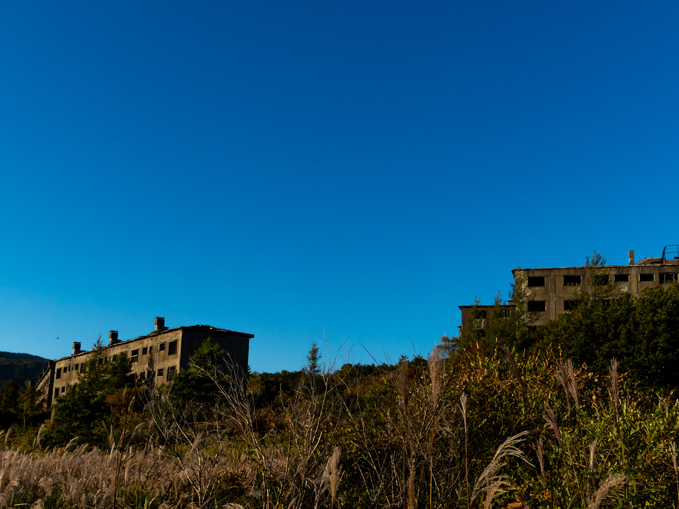Historic Site Matsuo mine site MINE SITE Photography of ruins ruins sulfur mine