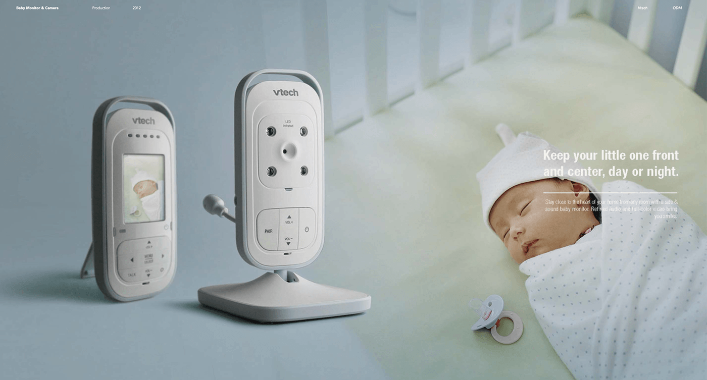 baby products product design  industrial design  product industrial babycare children babymonitor