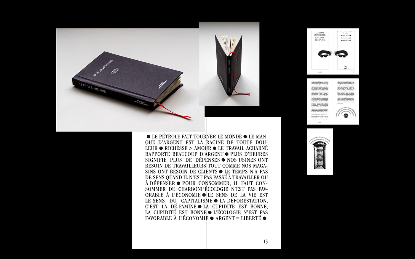 Bookbinding communism consumerism Dystopia editorial design  graphic design  Layout Design penninghen typography   utopia