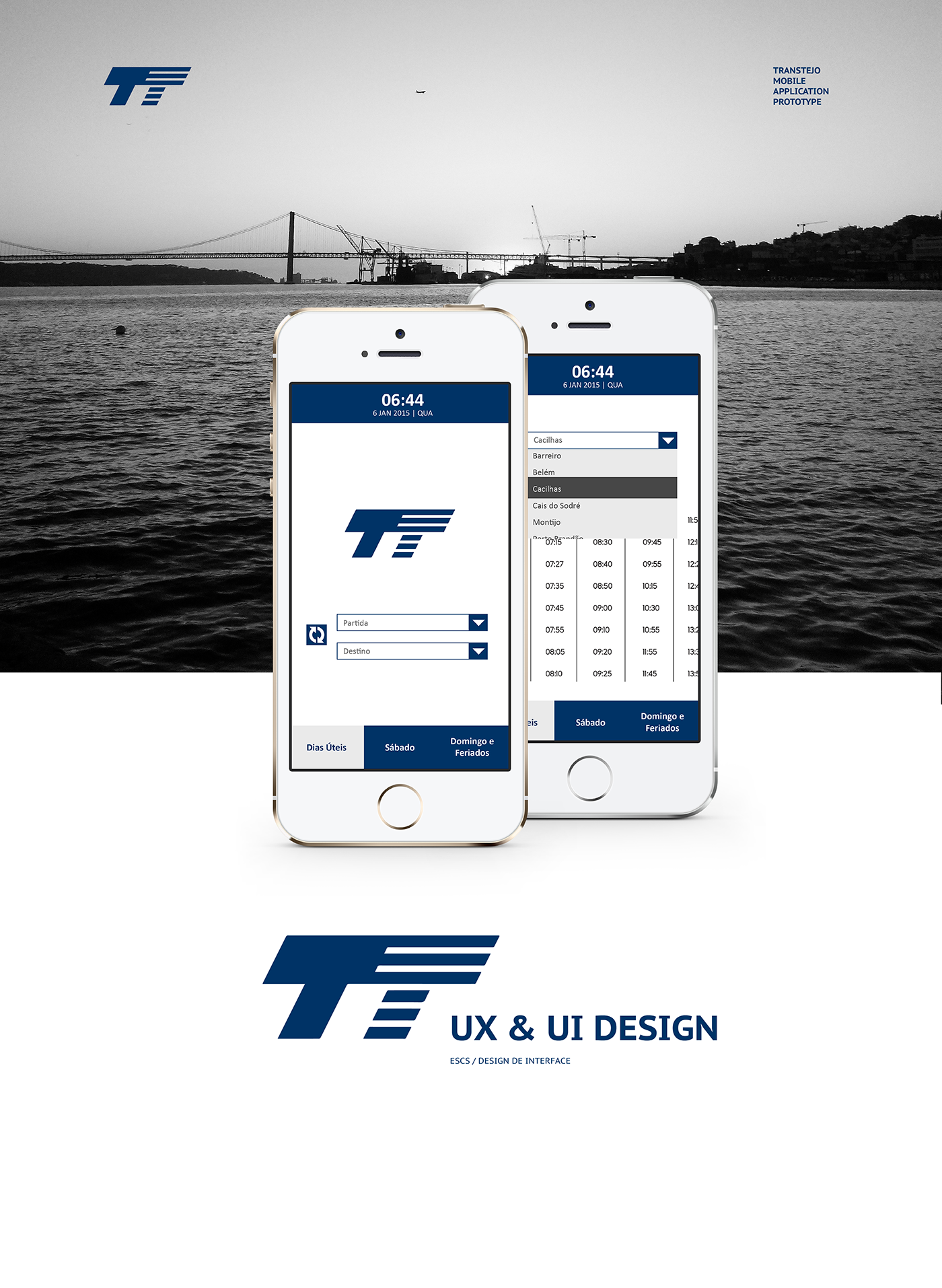 user interface user experience design Web Design  UI/UX transtejo Mobile app app