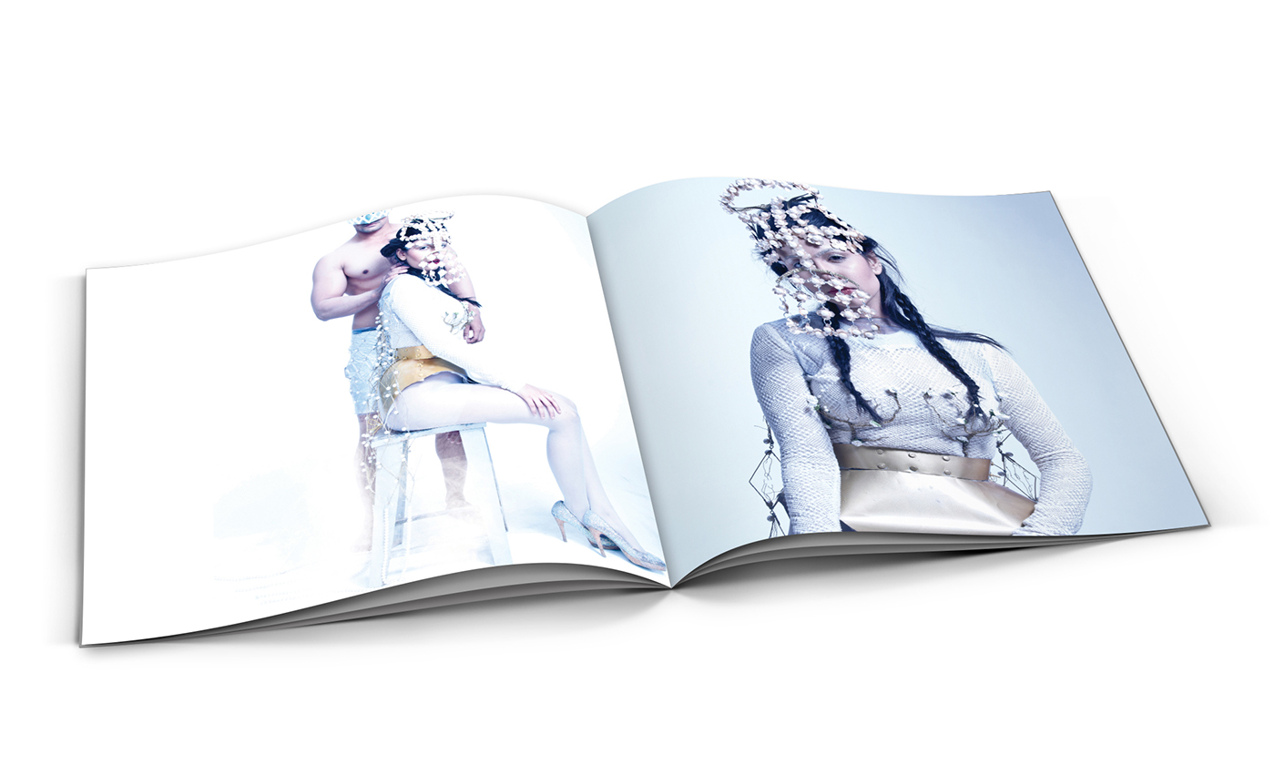 retrofuturism Catalogue Fashion Designer Garments envisioning future THEMES fashion photography