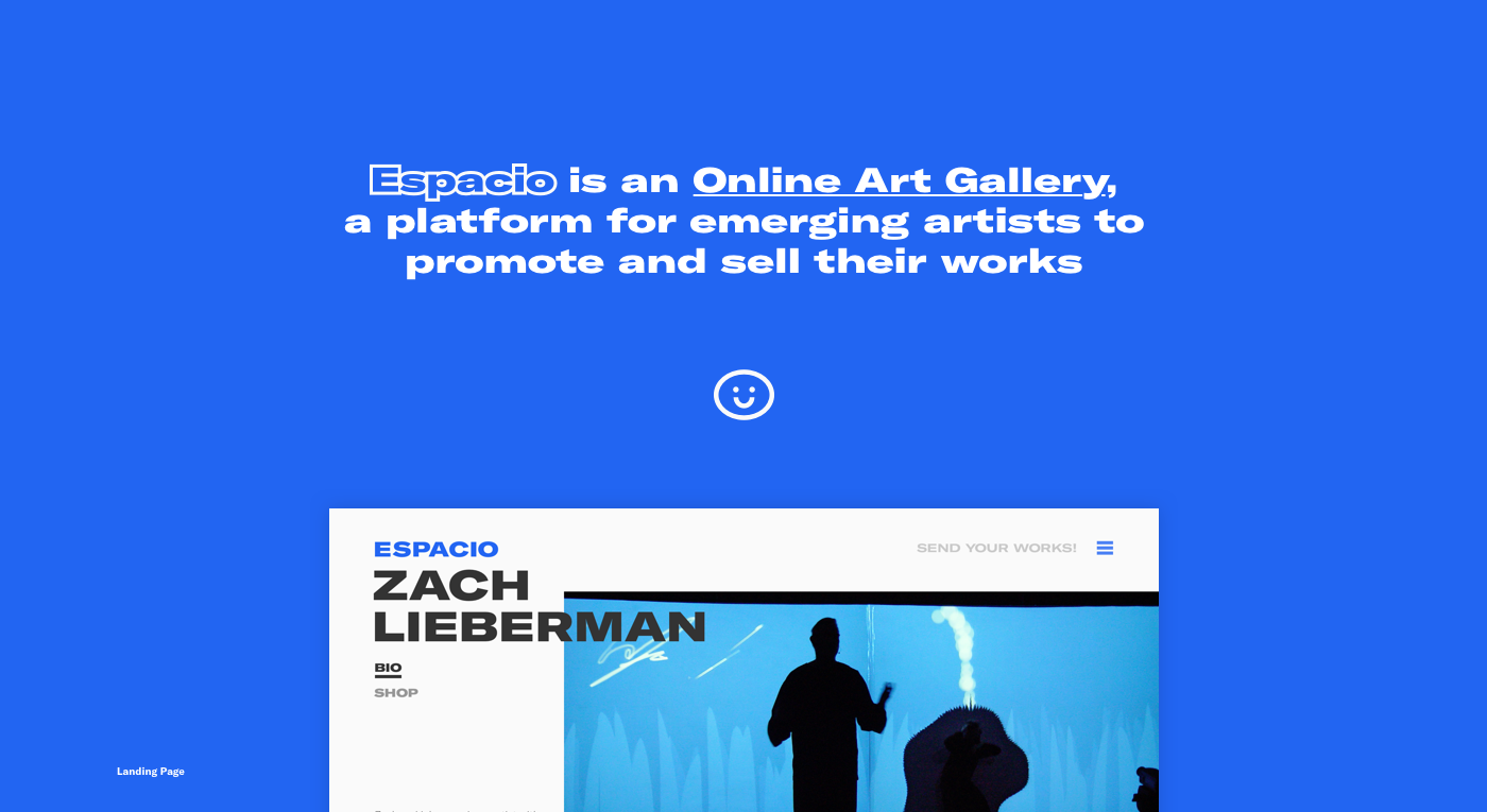 Website gallery landing UI/UX social media branding  brand art gt américa