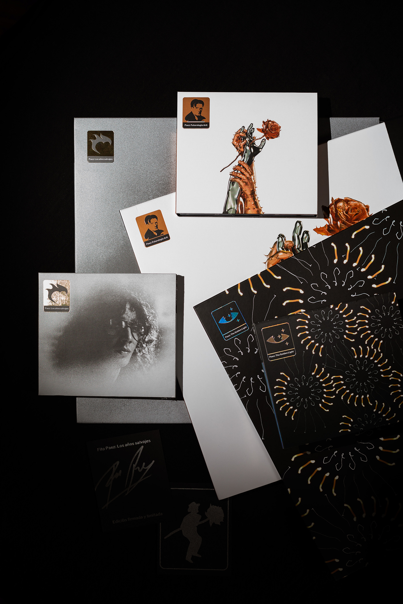 Album album cover Classic fito paez graphic design  music Packaging print Production vinyl