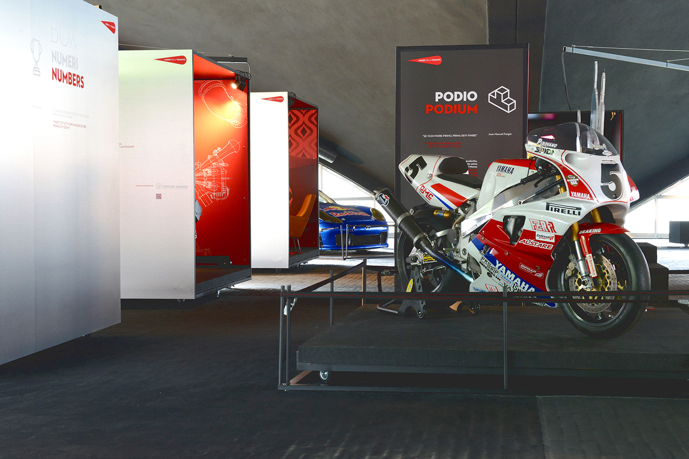 Autodromo speed Formula1 Exhibition  monza racetrack moto Brand Image museum identity