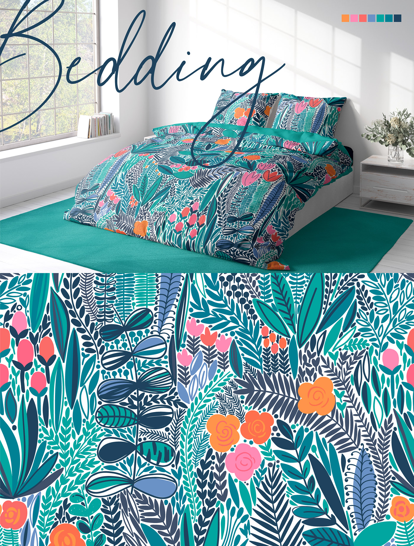 exotic floral for sale Jungl Nature seamless pattern tropic Tropical vector