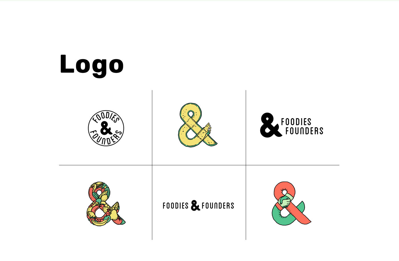 design ILLUSTRATION  graphic design  Food  foodie Founder branding 