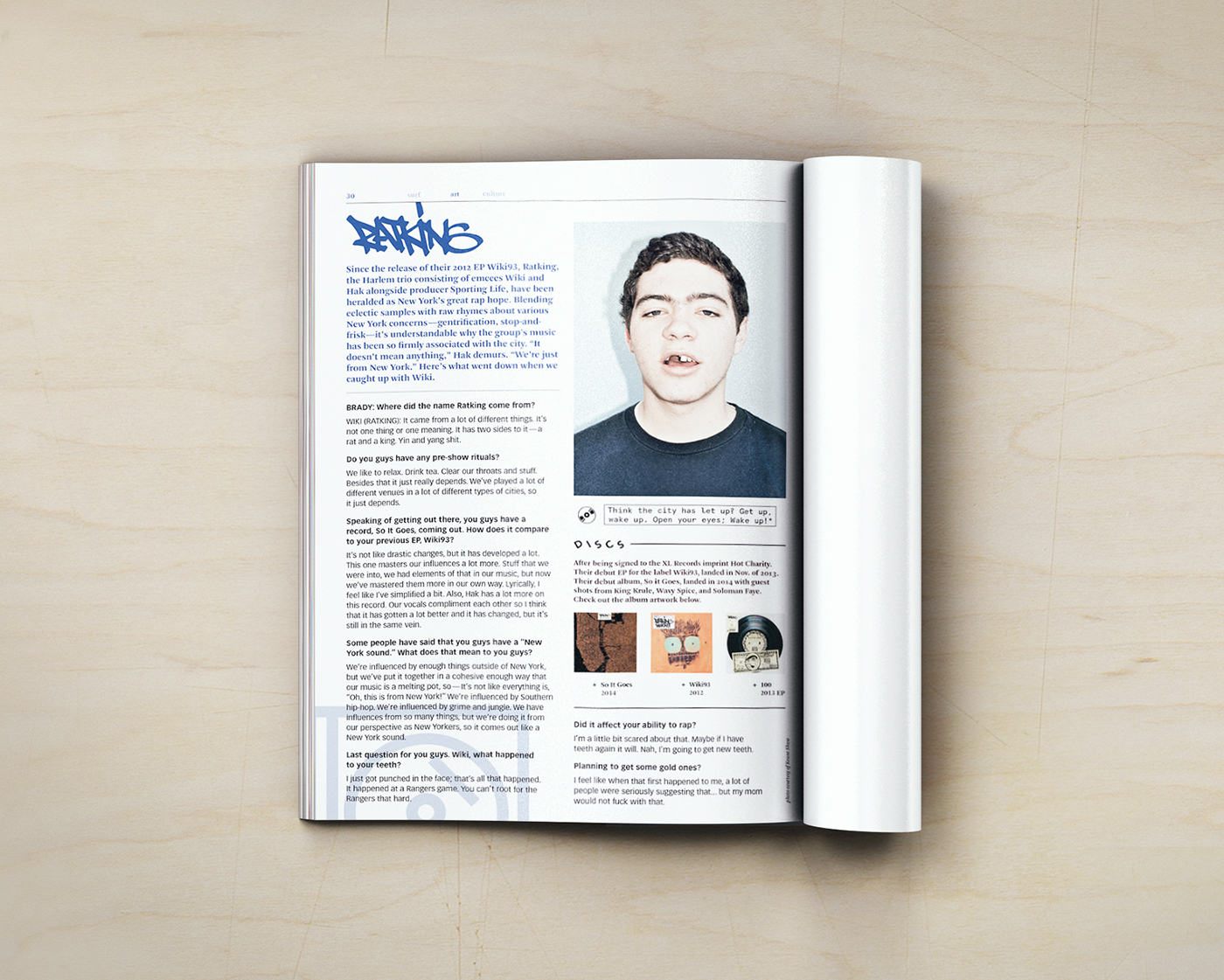 tide magazine design LOW publication