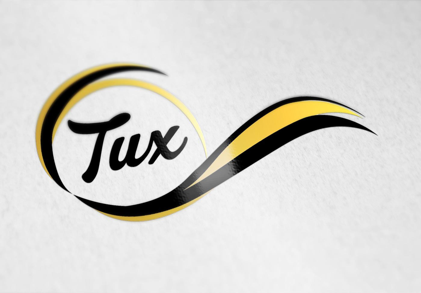 graphic design logo brand branding  tux tissue paper soft